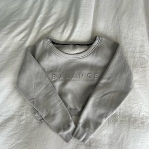 Balance Athletica vitality Essence Crew, lucid, size small